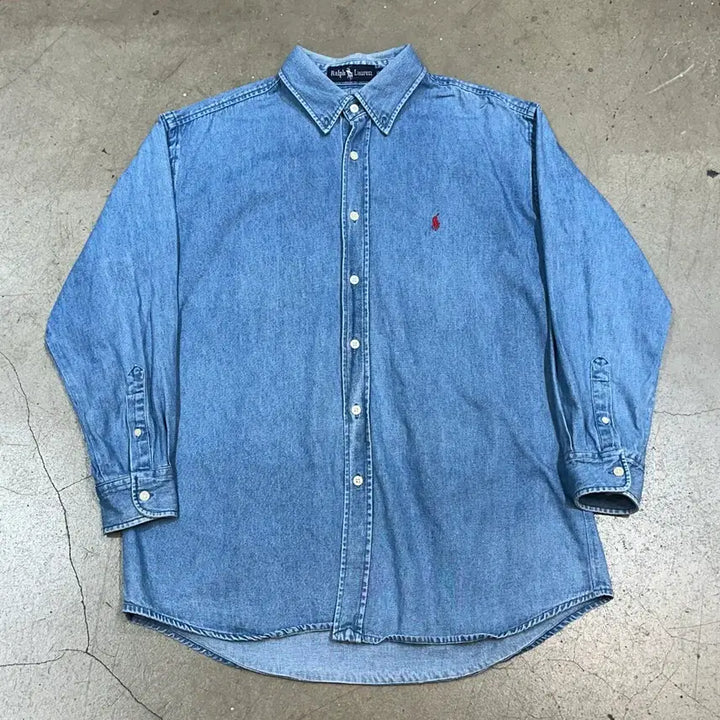 [BUNJANG] Polo Ralph Lauren Denim Shirt / 105 폴로랄프로랜 데님셔츠