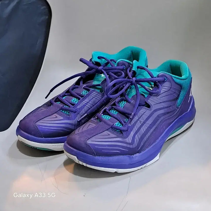 [BUNJANG] Nike Jordan LeBron 9 Summit Lake Hornets Purple/Mint US 10.5 / 조던 르브론9 서밋레이크호넷츠퍼플/민트 285mm