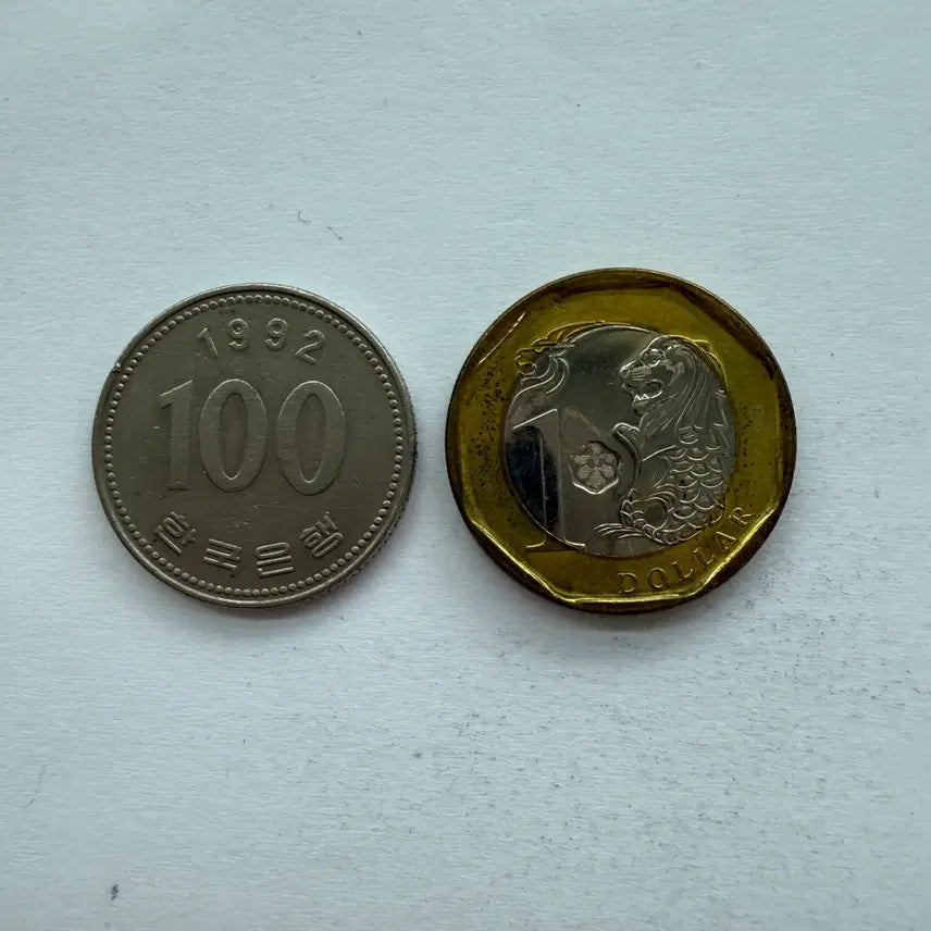 [BUNJANG] 2013 Singapore 1 Dollar Bimetal Coin / 2013년 싱가포르 1달러 바이메탈 동전 S2932