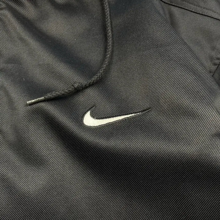 [BUNJANG] Nike Black Swoosh Long Padded Jacket / 나이키 블랙 스우시 롱 돕바