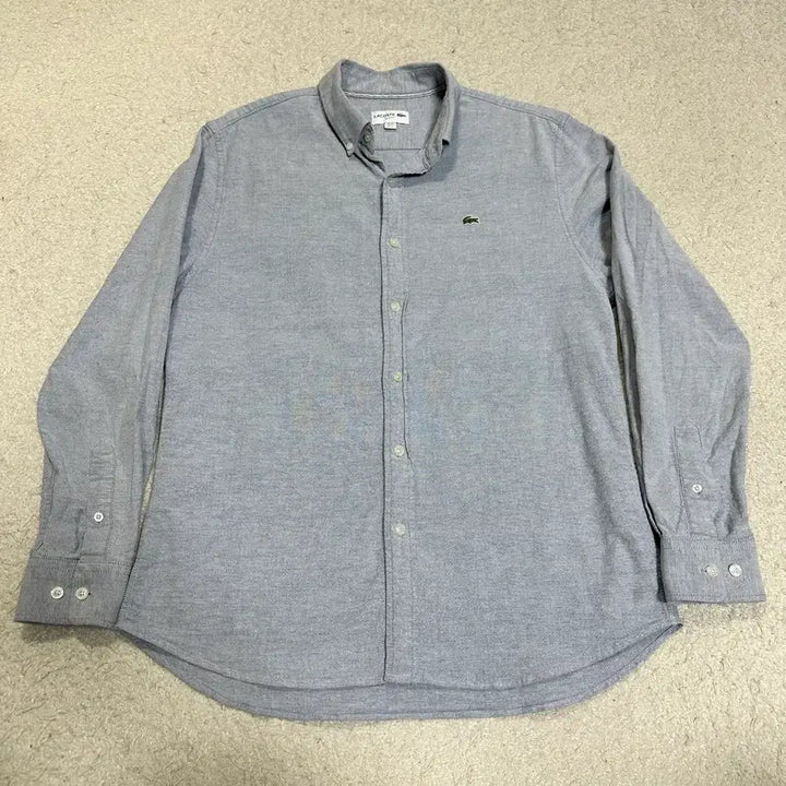 [BUNJANG] Lacoste Slim Fit Long Sleeve Shirt L / 라코스테 셔츠 슬림핏 긴팔 L 105