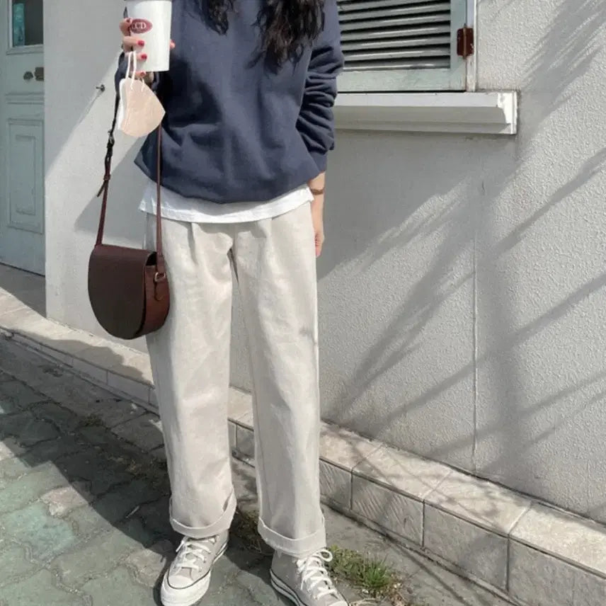 [BUNJANG] MiniPong Dearment Sweatshirt Mid Navy / [미개봉 새상품]미니뽕 디어먼트 맨투맨 미드네이비