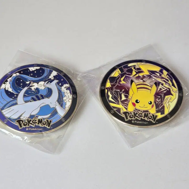 [BUNJANG] Shab All Day Pokemon Lugia Pikachu Badge Bundle Set / 샤브올데이 포켓몬 루기아 피카츄 뱃지 일괄