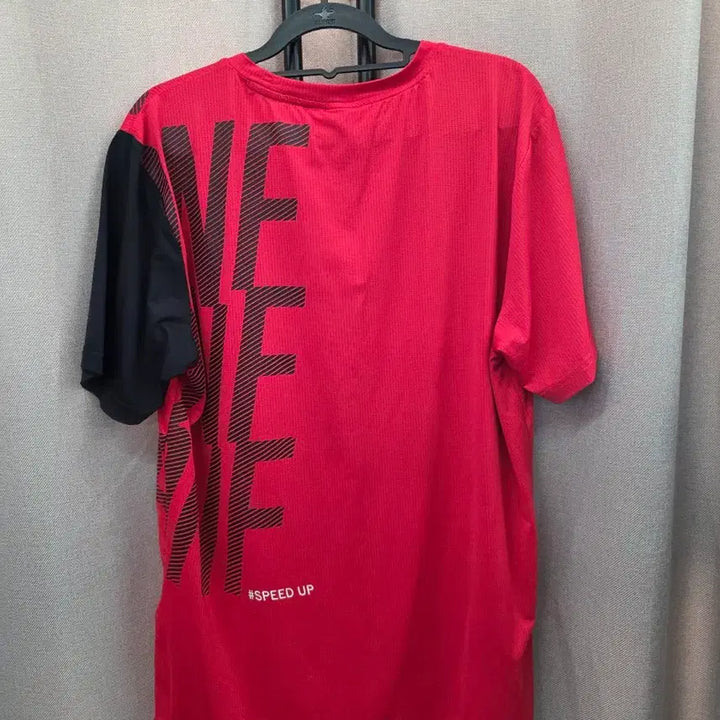 [BUNJANG] Dynafit Short Sleeve T-Shirt Red/Black / 다이나핏 반팔 티셔츠 레드 / 블랙