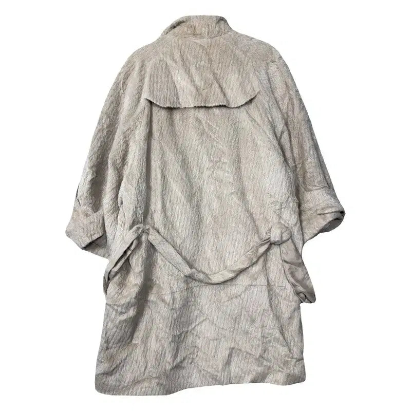 [BUNJANG] Jigott Alpaca Wool Blend Beige Coat / 지고트 수리 알파카 베이지 코트 85-88-155