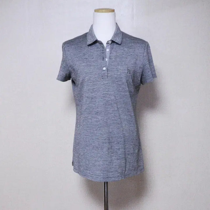 [BUNJANG] Hazzys Linen Short Sleeve T-Shirt (Size 66) / 헤지스 여성66 린넨 반팔 티셔츠(3)