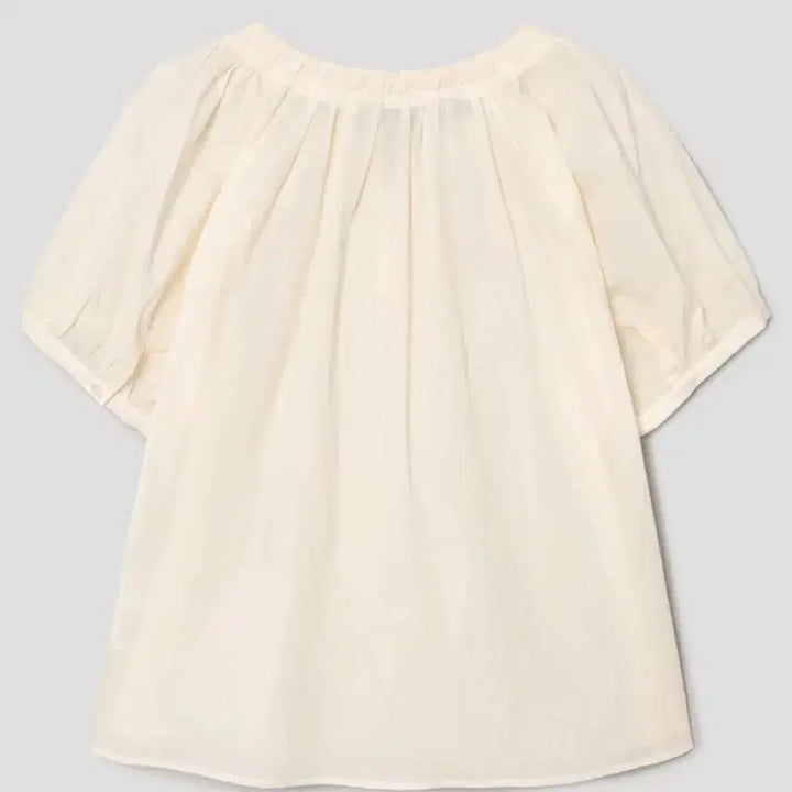 [BUNJANG] 8seconds NC Shirring Volume Blouse Ivory Women&
