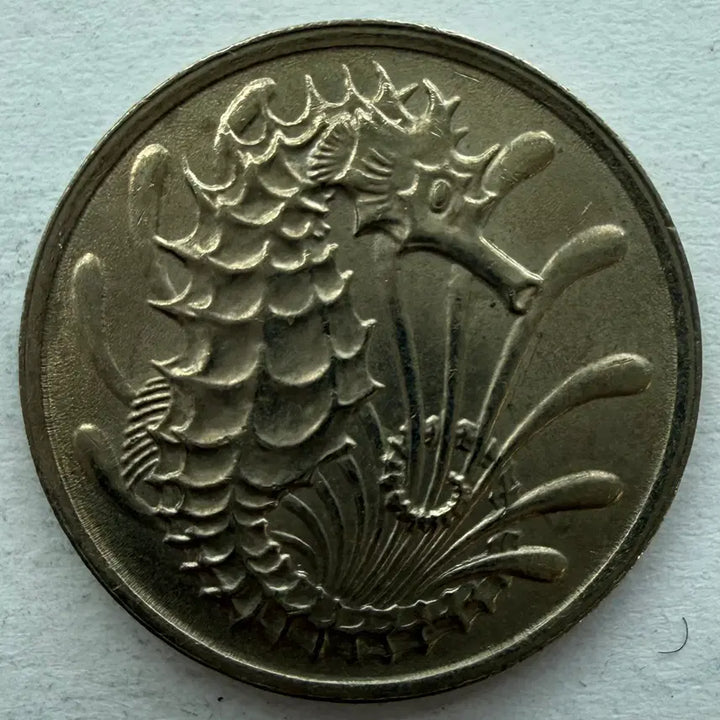 [BUNJANG] 1980 Singapore 10 Cents Coin / 1980년 싱가포르 10센트 동전 S2934