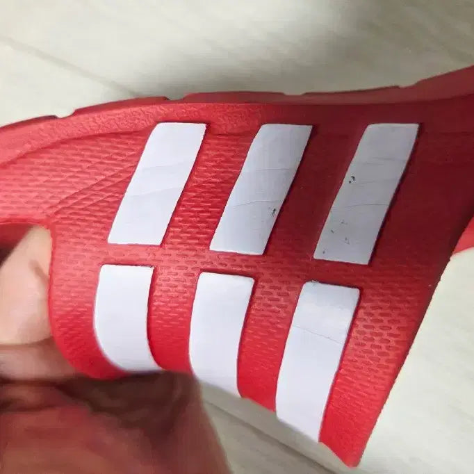 [BUNJANG] Adidas Adilette Shower Slides Red / 아디다스 삼선 슬리퍼 레드