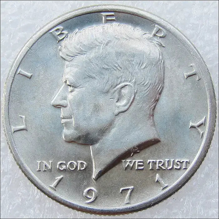 [BUNJANG] 1971 P Kennedy Half Dollar Coin / 미국 1971년 P 케네디 하프달러 (289) [동전]