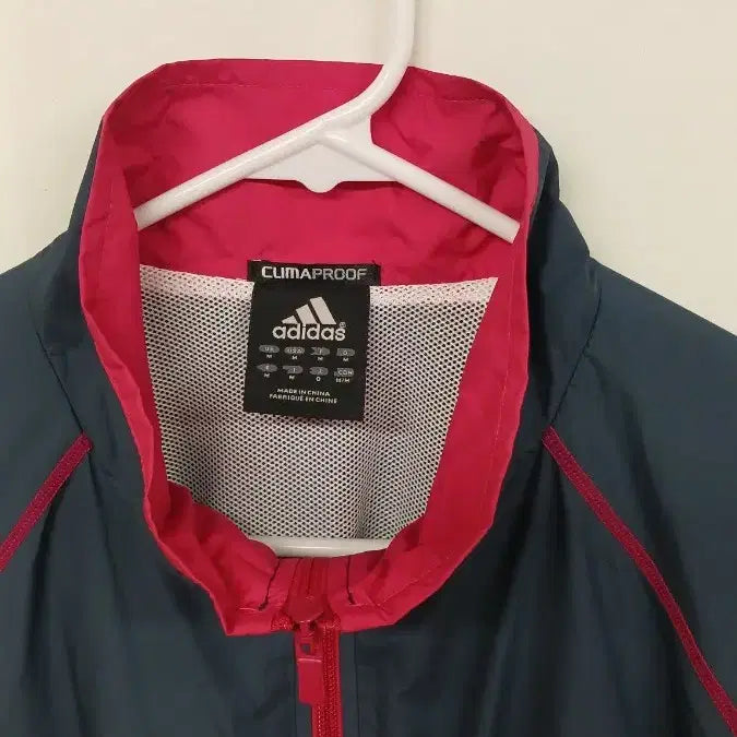 [BUNJANG] Adidas Navy/White Windbreaker Jacket / 아디다스 네이비/화이트 바람막이 자켓