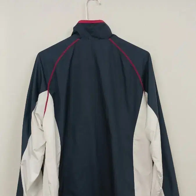 [BUNJANG] Adidas Navy/White Windbreaker Jacket / 아디다스 네이비/화이트 바람막이 자켓