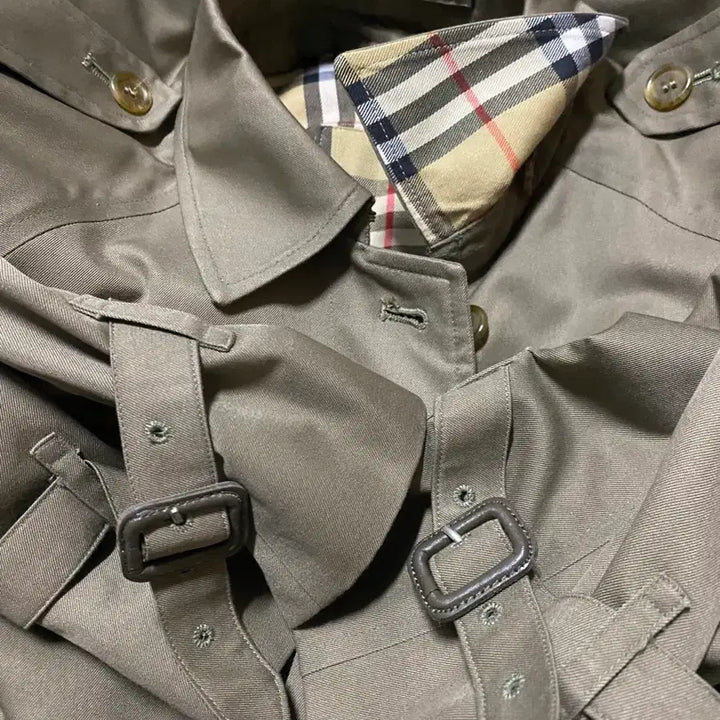 [BUNJANG] Burberry Signature Nova Check Belted Long Length Single Trench Coat / 정리해요~ 버버리 시그니처 노바체크 벨티드 롱랭스 싱글 트렌치코트