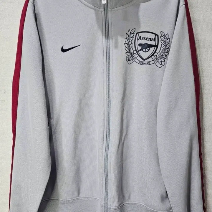 [BUNJANG] Nike Arsenal Grey Track Top Jersey Zip-Up L / 나이키 아스날 그레이 트랙탑 져지집업 100/L