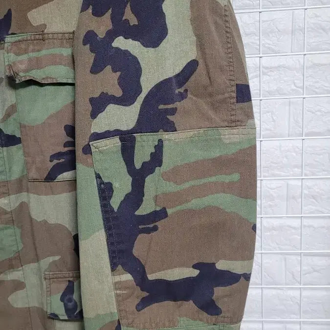 [BUNJANG] 1988 US Military Woodland BDU Jacket NYCO Blend / [황금XXL]1988년 오리지널 미군 우드랜드 BDU자켓 NYCO혼방