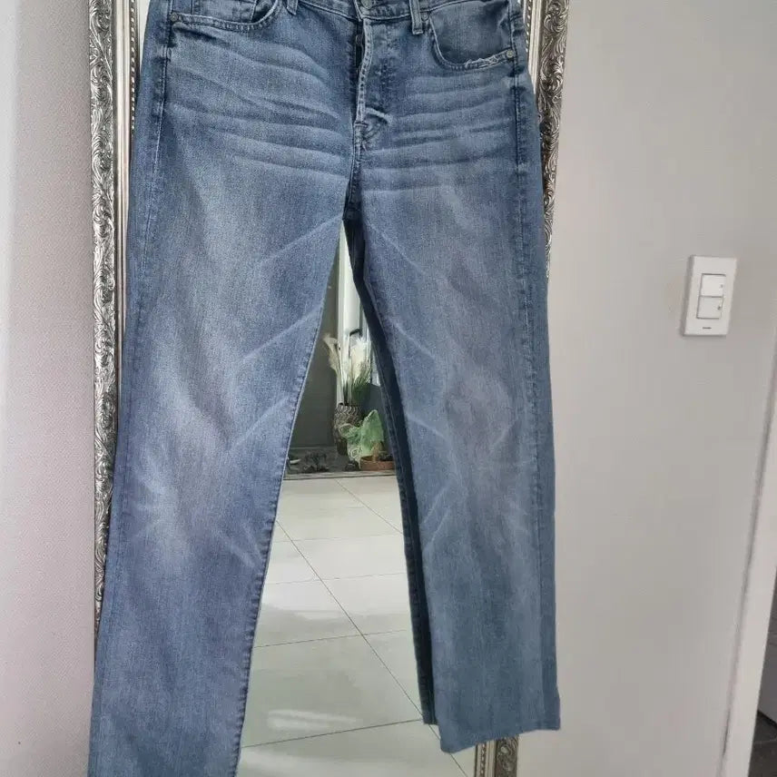 [BUNJANG] 7 For All Mankind Standard Fit Denim Jeans - Size 34 / 미국 세븐포올맨카인드 스탠다드핏 데님 청바지 34