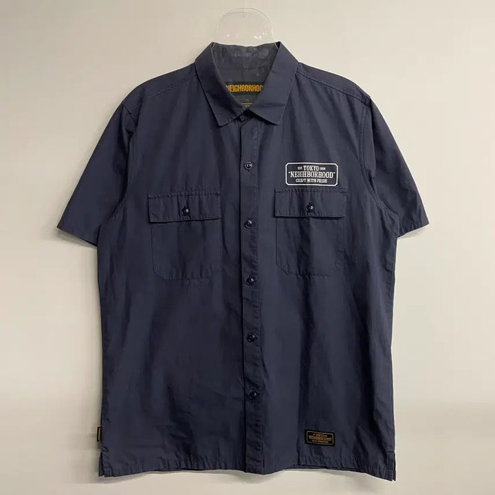 [BUNJANG] Neighborhood Short Sleeve Work Shirt / 네이버후드 반팔 워크셔츠