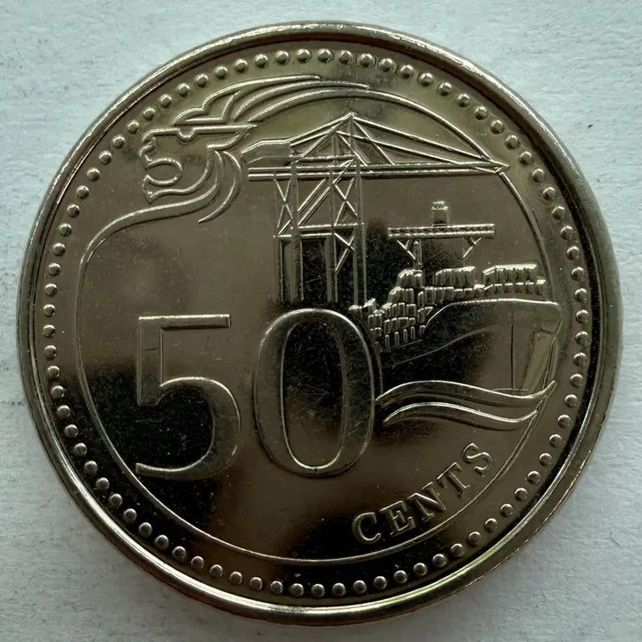 [BUNJANG] 2013 Singapore 50 Cents Coin / 2013년 싱가포르 50센트 동전 S2936