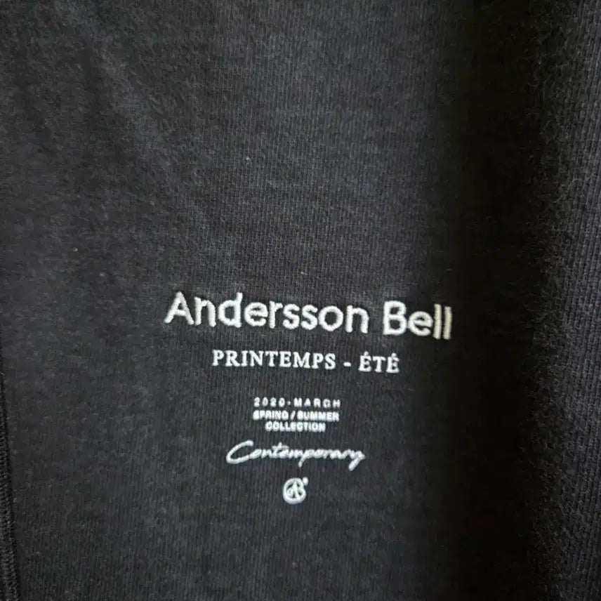 [BUNJANG] Andersson Bell Black Logo Hoodie / 앤더슨벨 블랙 후드티