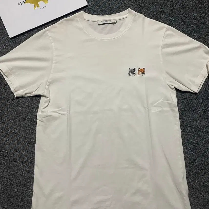 [BUNJANG] Maison Kitsuné Double Fox Short Sleeve T-Shirt / 급처 정가13만7천원 !!!! 정품 메종키츠네 폭스 반팔 정리해요