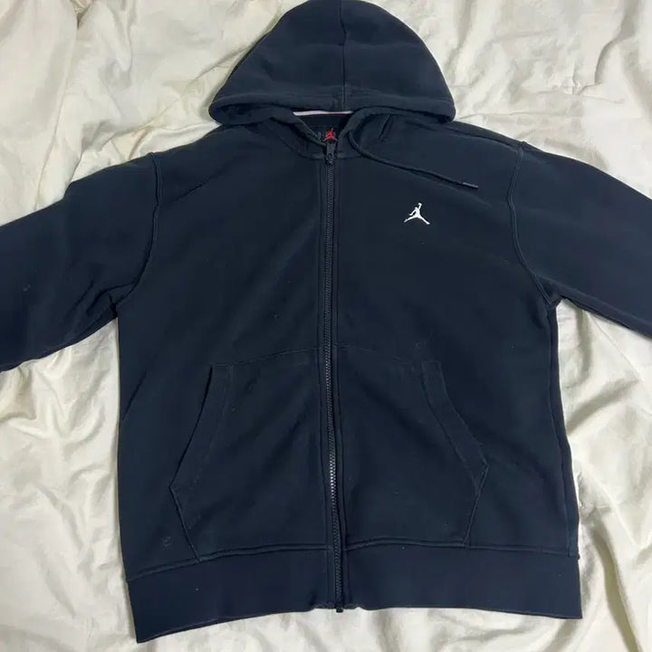 [BUNJANG] Jordan Logo Hooded Zip-Up Jacket / 조던 후디집업