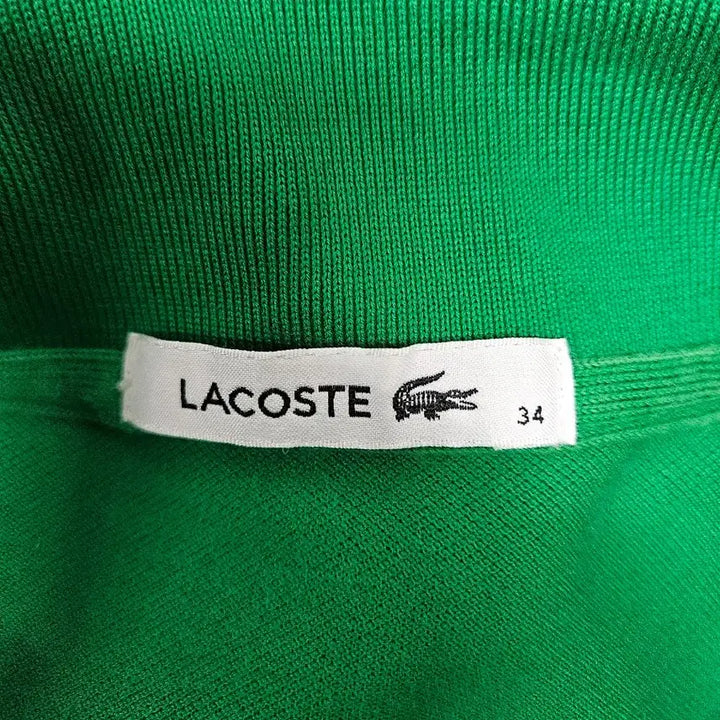 [BUNJANG] Lacoste Midi Dress Set (Green/Gray) / 라코스테  원피스 그린/회색