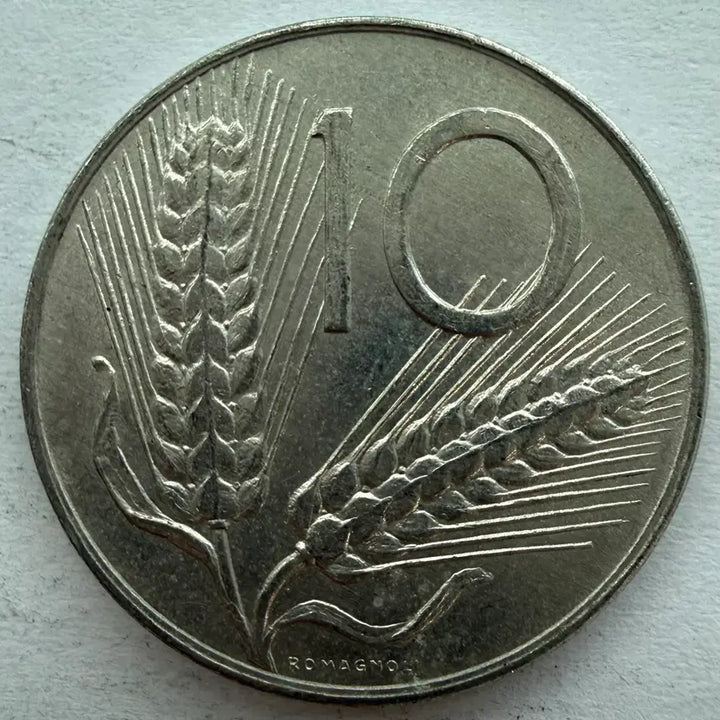 [BUNJANG] 1977 Italian 10 Lire Coin / 1977년 이탈리아 10리라 동전 S2937