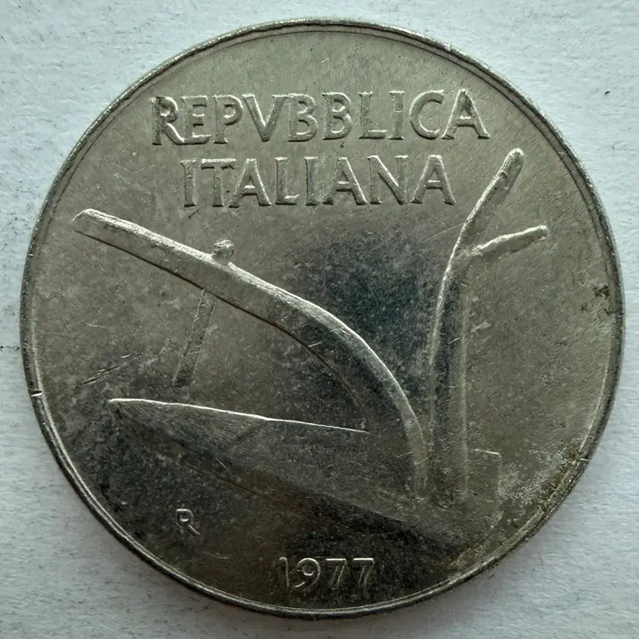 [BUNJANG] 1977 Italian 10 Lire Coin / 1977년 이탈리아 10리라 동전 S2937