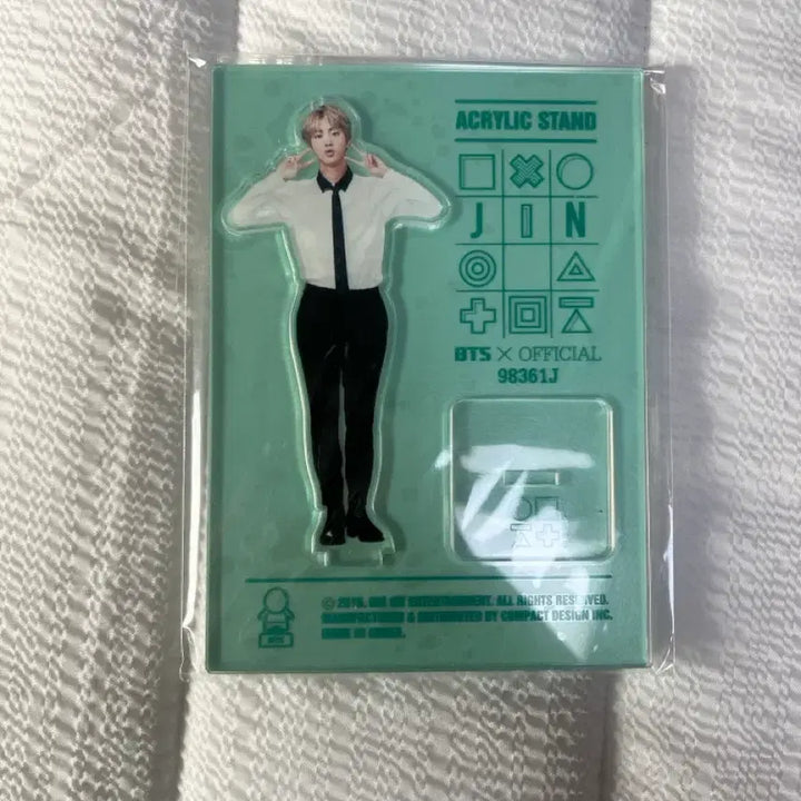 [BUNJANG] BTS Jin Muster 4th Acrylic Stand / BTS JIN 방탄소년단 머스터 4기 아크릴 스탠드 - 진