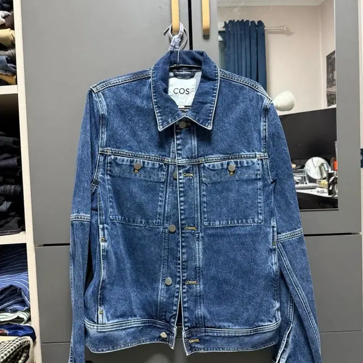 [BUNJANG] COS Denim Jacket / COS 코스 데님 청자켓