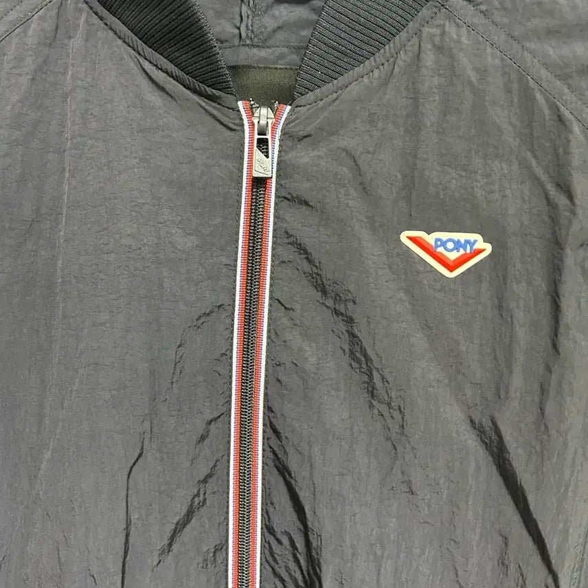 [BUNJANG] PONY Long Windbreaker Navy 95 / PONY 롱 바람막이 네이비 95