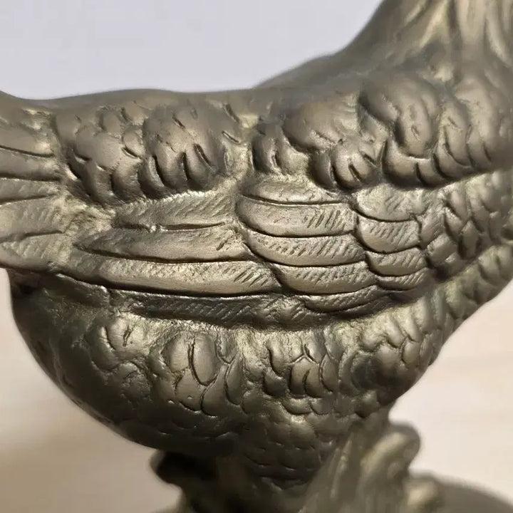 [BUNJANG] Vintage Brass Rooster Figurine / 빈티지 동합금 닭 장식품