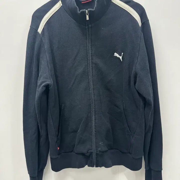[BUNJANG] Puma Black Track Jacket (Size 100) / [만원 아라비아빈티지]푸마 블랙 트랙 자켓 100