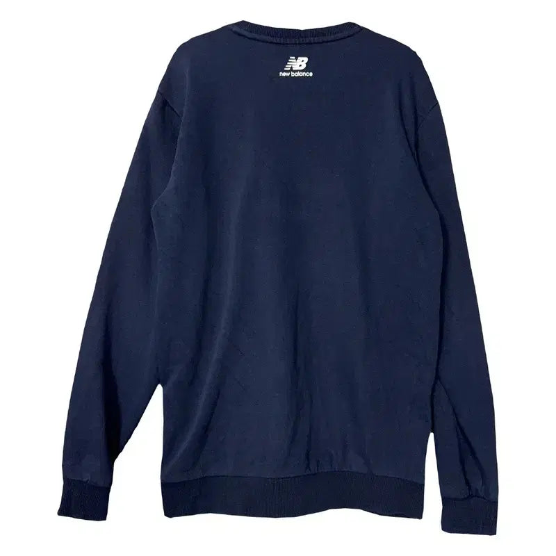 [BUNJANG] New Balance Navy Sweatshirt (M) / 뉴발란스 네이비 맨투맨 95(M)