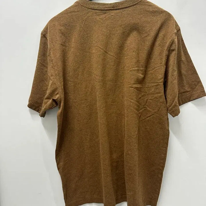 [BUNJANG] Carhartt Brown Short Sleeve Pocket T-Shirt / [만원 아라비아빈티지]칼하트 포켓 반팔티 브라운 95