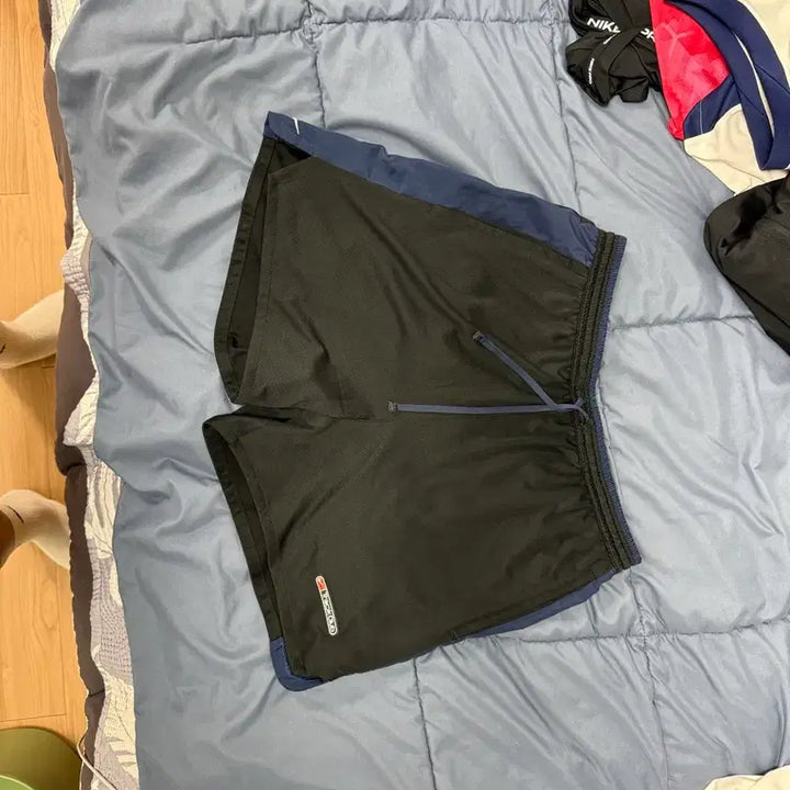 [BUNJANG] Nike Track Club Shorts Black/Navy / 나이키 트랙클럽 반바지 블랙/네이비