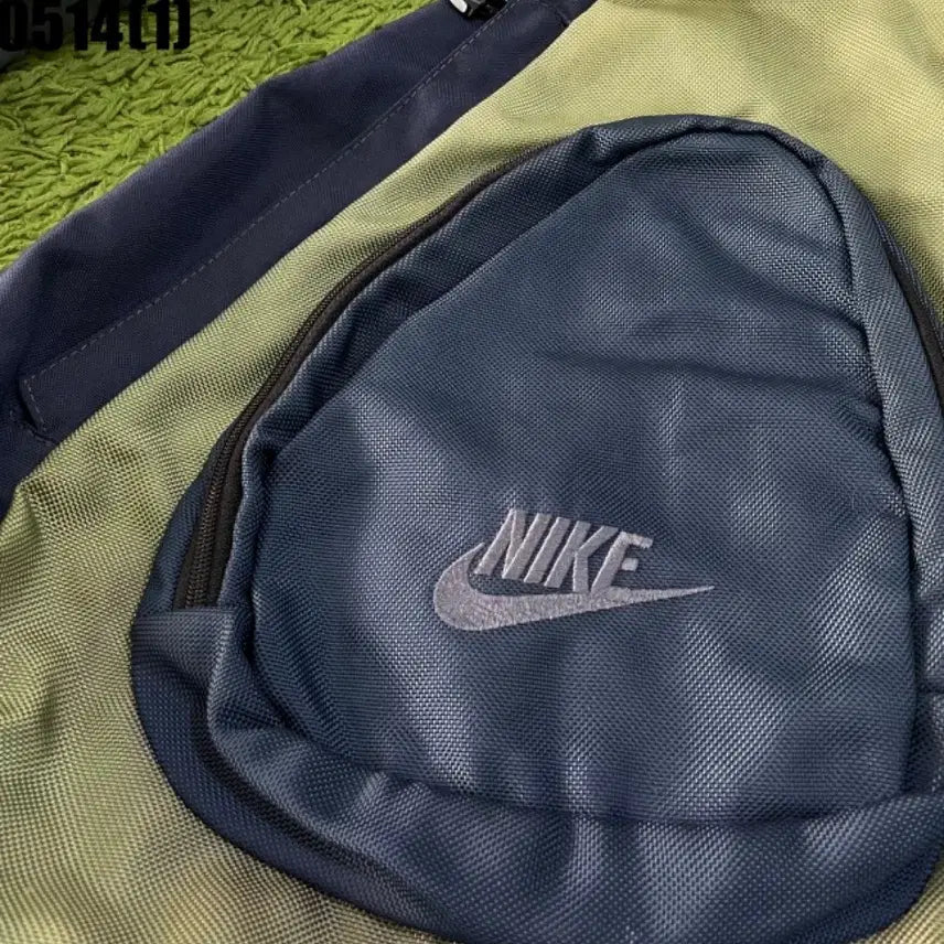 [BUNJANG] Nike Sling Bag Crossbody Navy/Khaki / 나이키 슬링백 크로스백 네이비/카키