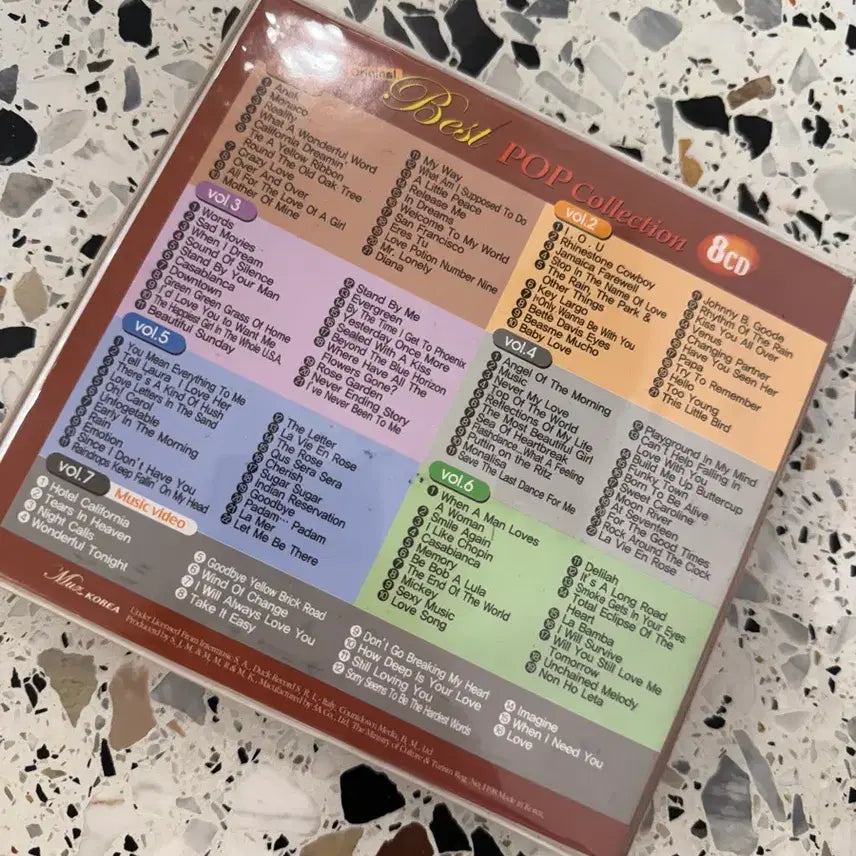 [BUNJANG] Pop Collection Original CD Set / 팝 콜렉션 cd