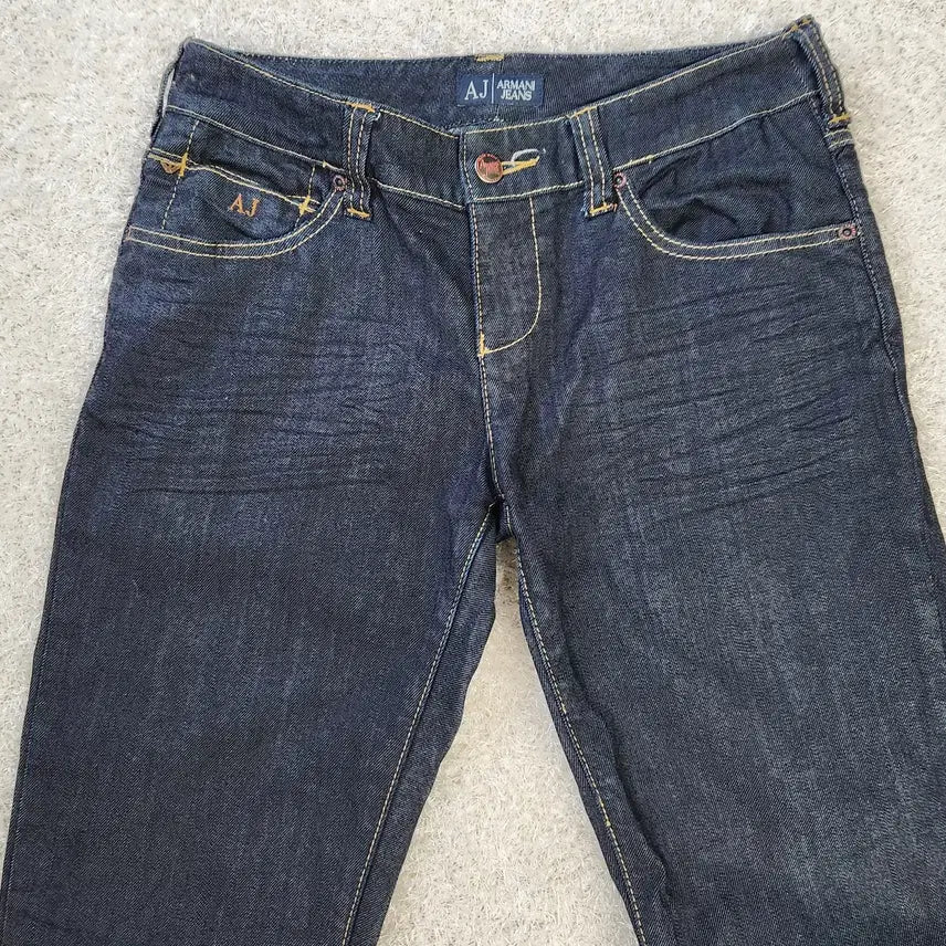 [BUNJANG] Armani Jeans Premium Dark Indigo Denim Pants Size 28 / 아르마니 진 프리미엄 다크 인디고 데님 팬츠 28