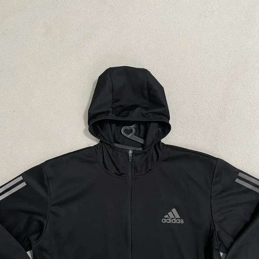 [BUNJANG] Adidas Performance Hooded Zip-Up Jacket L / L 아디다스 기능성 후드집업 자켓 B.4391