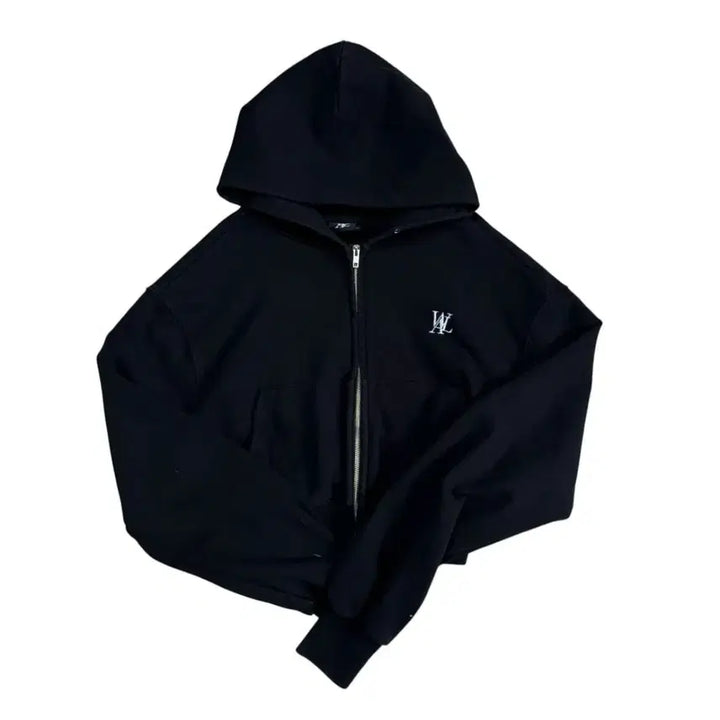 [BUNJANG] Wooralong Hooded Zip-up Sweatshirt / 우알롱 후드집업