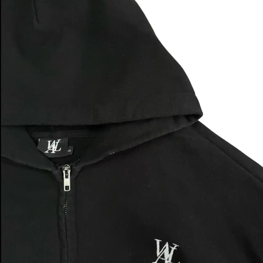 [BUNJANG] Wooralong Hooded Zip-up Sweatshirt / 우알롱 후드집업