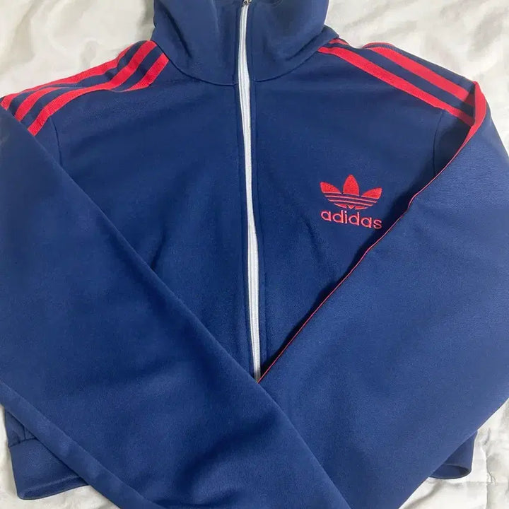 [BUNJANG] Adidas Cropped Custom Track Jacket / 아디다스 져지