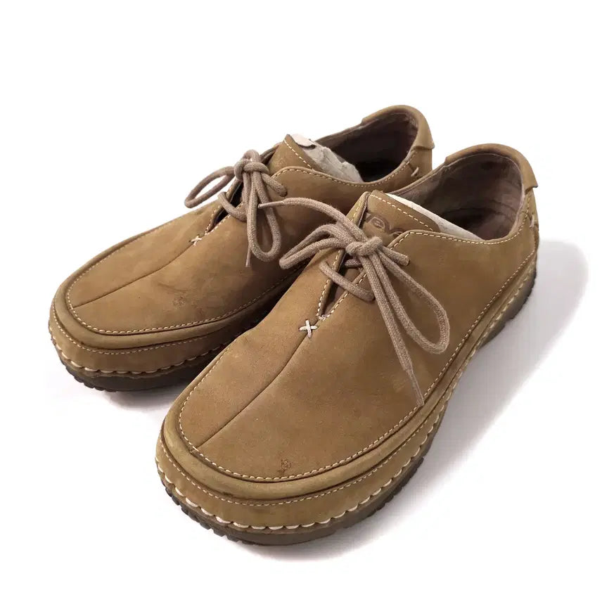 [BUNJANG] Teva Noosa Lace-Up Brown Nubuck Sandals (Size 250) / [250] 테바 누사 레이스업 브라운