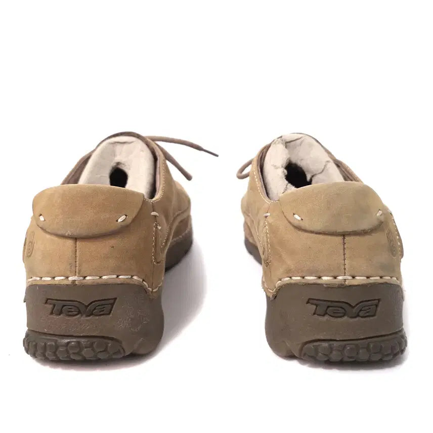 [BUNJANG] Teva Noosa Lace-Up Brown Nubuck Sandals (Size 250) / [250] 테바 누사 레이스업 브라운