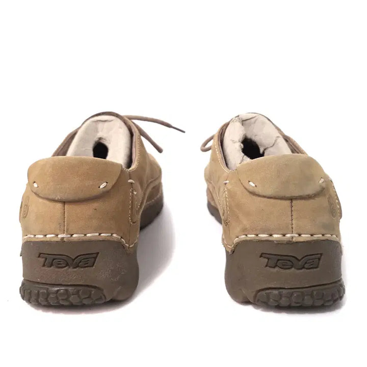 [BUNJANG] Teva Noosa Lace-Up Brown Nubuck Sandals (Size 250) / [250] 테바 누사 레이스업 브라운