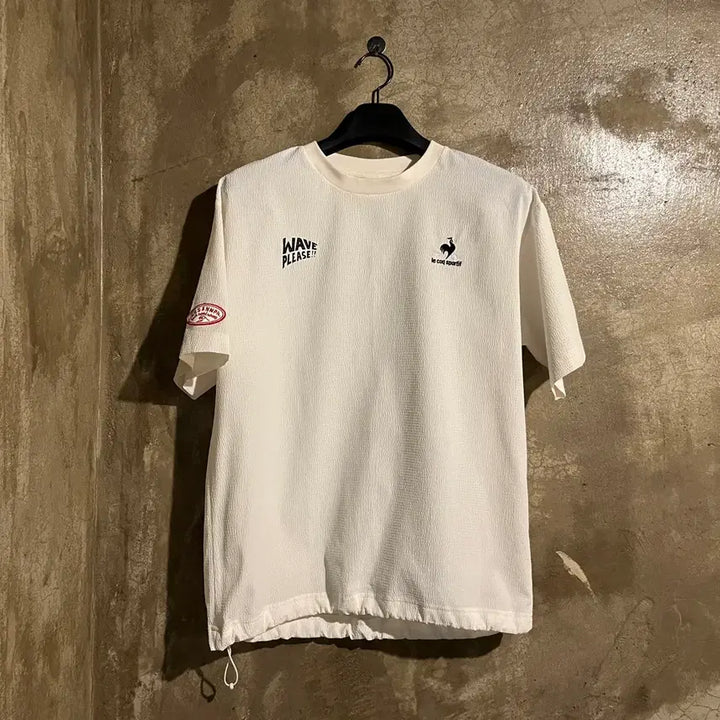 [BUNJANG] Le Coq Sportif Round Short Sleeve T-Shirt / 르꼬끄 라운드 반팔