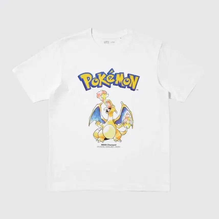 [BUNJANG] Uniqlo Pokemon Charizard Short Sleeve T-Shirt XXL / 유니클로 포켓몬 리자몽 반팔 XXL 2XL