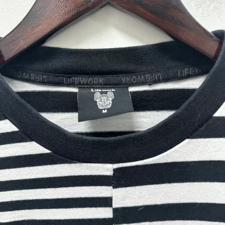 [BUNJANG] Lifework Stripe Long Sleeve T-Shirt 95 / [만원 아라비아빈티지]라이프워크 스트라이프 긴팔티 95