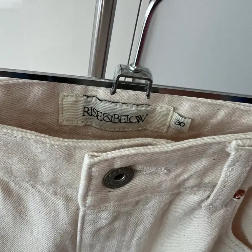 [BUNJANG] Rize and Below D265 Everyday Denim Pants Natural / 라이즈앤빌로우 D265 에브리데이 데님 팬츠 NATURAL